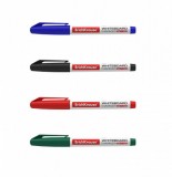 Set 4 markere pentru whiteboard, grosime scriere 0.8-2.20 mm, rosu, verde, negru, albastru