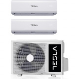 Sistem aer conditionat multisplit Tesla TGS-D16V99WU, Inverter, Clasa A++, WiFi, unitate exterioara de 16000 BTU, unitati interioare 2 x 9000 BTU, R32