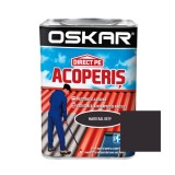 Vopsea alchidica Direct pe acoperis Oskar, exterior, maro RAL 8019, 0.75 L