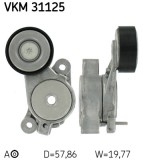 SKF VKM 31125 rola intinzator,curea transmisie