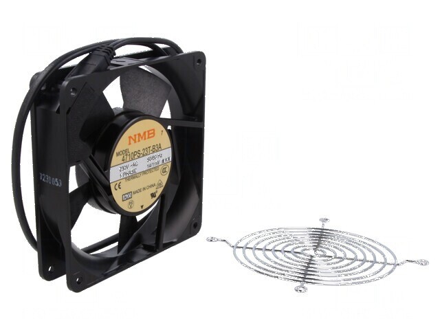 Ventilator axial 230VAC 108m3/h 34dBA