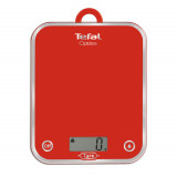 Cantar electronic de bucatarie Tefal BC5003V2, 5 kg, Rosu