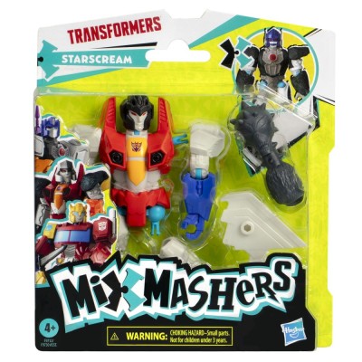 TRANSFORMERS MIX MASHERS FIGURINA STARSCREAM 12CM SI ACCESORII foto