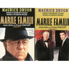 Maurice Druon - Marile familii, 2 vol. (editia 2013)