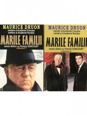 Maurice Druon - Marile familii, 2 vol. (editia 2013) foto