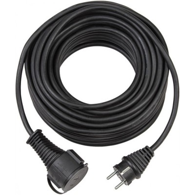 Cordon prelungitor Brennenstuhl, IP44, 5 m, Negru foto