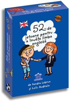 52 De Jetoane Pentru A Invata Limba Engleza, Emmanuelle Polimeni, Loic Audrain - Editura DPH foto