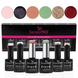 Cumpara ieftin Set 6 Oje Semipermanente 10ml SensoPRO Milano, Super Star