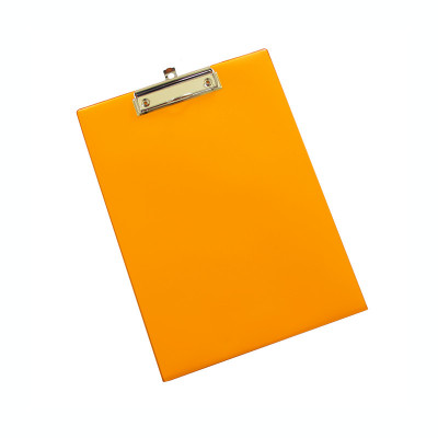 Clipboard simplu A4 PVC portocaliu foto