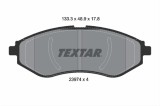 Set placute frana TEXTAR 2397401