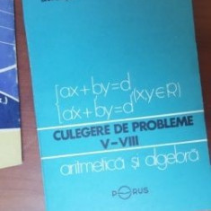 Culegere de probleme V-VIII. Aritmetica si algebra- Dan Crisan, Octavian Mitrea