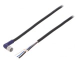 Cablu de Conectare M8 4 PIN &icirc;n Unghi 5m
