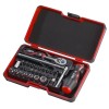 Trusa compacta Felo SMART II, 1/4&quot;, 29 piese