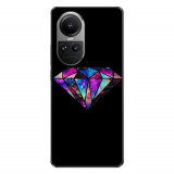Husa compatibila cu Oppo Reno10 5G Silicon Gel Tpu Model Diamond Black