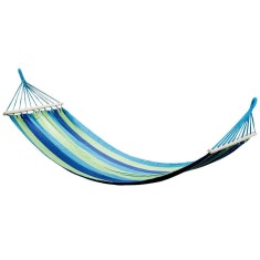 Hamac bumbac, Verk Group, Frida, multicolor, cu rame lemn, max 150 kg, 200x80 cm foto