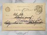 1911 - Tusnad, intreg postal