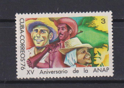 CUBA 1976 MI. 2134 MNH foto