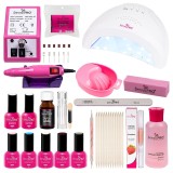 Cumpara ieftin Kit Oja Semipermanenta Glamorous PRO