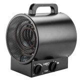 Aeroterma Electrica Industriala 2kW NEO TOOLS Termostat Reglabil Portabila Carcasa Metalica Incalzire Rapida