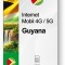 eSIM Internet Guyana, valabil 30 zile, trafic 3 GB, Standard