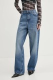 Hugo Blue jeansi femei high waist, 50533913
