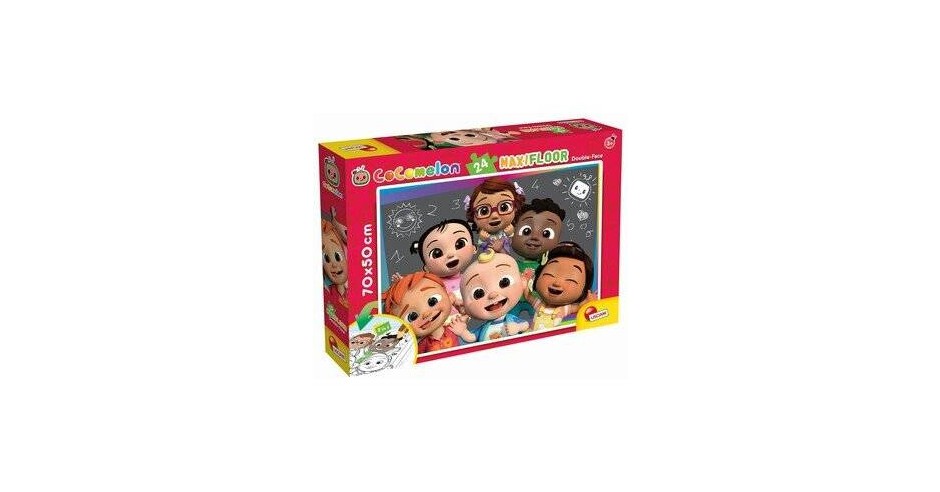 Puzzle de colorat maxi LISCIANI Invatam cu Cocomelon 24 piese | arhiva ...