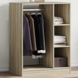 VidaXL Dulap, stejar sonoma, 77x48x102 cm, lemn prelucrat