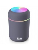 Difuzor Odorizant si Umidificator aer, Casa /Birou/Auto, 300ml, iluminare led, gri