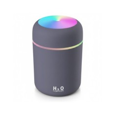 Difuzor Odorizant si Umidificator aer, Casa /Birou/Auto, 300ml, iluminare led, gri