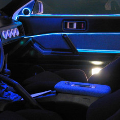 Fir cu lumina ambientala pentru auto, neon ambiental flexibil 3,2 mm culoare