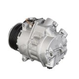 Compresor aer conditionat BMW X5 E70, 2007-2013, motor 3.0d/xDrive30d 155/173kw; 3.0sd/xDrive35d motor 3.0 d 210kw, diesel, rola curea 110 mm, 4 cane