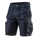 Cumpara ieftin Pantaloni scurti de lucru DENIM nr.S/48 Neo Tools 81-279-S HardWork ToolsRange