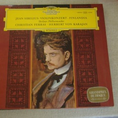 SIBELIUS - Concert de Vioara / Finlandia - Vinil LP Deutsche Grammophon