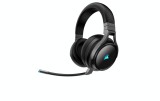 CASTI Corsair, &amp;quot;Virtuoso RGB&amp;quot;, wireless, cu fir, gaming, utilizare multimedia, mic pe brat, detasabil, conectare prin 2.4 GHz(WiFi),Jack 3.5