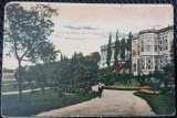 Carte Postala, Constantinopole, Vue du Parc de la Pointe du Serail, perioada interbelica
