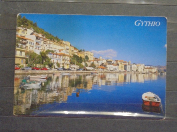 GRECIA - GITHIO - VEDERE DIN PORTUL PESCARESC - NECIRCULATA