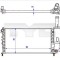 Radiator, racire motor FIAT PUNTO Van (188AX) (2000 - 2009) TYC 709-0027-R