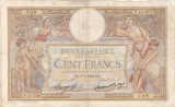 FRANTA 100 francs 6-7-1933 VF!!!