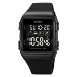 Ceas barbatesc Skmei Digital Alarma Negru Sport