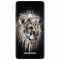 Husa silicon pentru Xiaomi Remdi Note 3, Abstract Lion 001