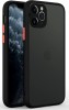 Husa iPhone 14 Pro Silicon+Plastic Colored Red Buttons
