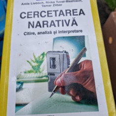 Cercetarea narativa - Amia Lieblich