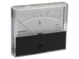 Ampermetru pe panou 0-3A 70x60mm