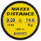Fir monofilament MAXXX DISTANCE GALBEN FLUO NEON, 1200m, 0.30 mm