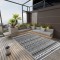 vidaXL Covor de exterior, ARAKIL negru, 140x200 cm, PP 316922