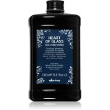 Davines Heart of Glass Rich Conditioner balsam pentru indreptare pentru par blond 1000 ml