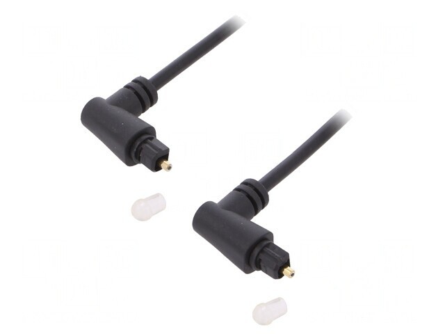 Cablu Toslink unghiular 2m negru