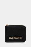 Love Moschino portofel culoarea negru, JC5639PP1NLD0000
