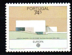 Portugalia 1987, EUROPA CEPT, serie neuzata, MNH foto