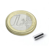 Magnet neodim cilindru &Oslash;3&amp;#215;8 mm, putere 410 g, N48